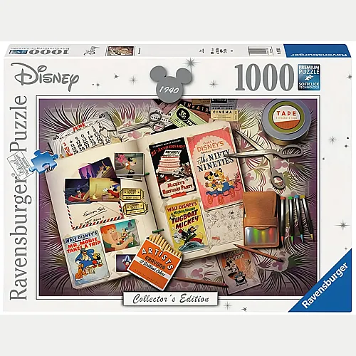 Ravensburger Puzzle Mickey Mouse 1940 Mickey Anniversary (1000Teile)