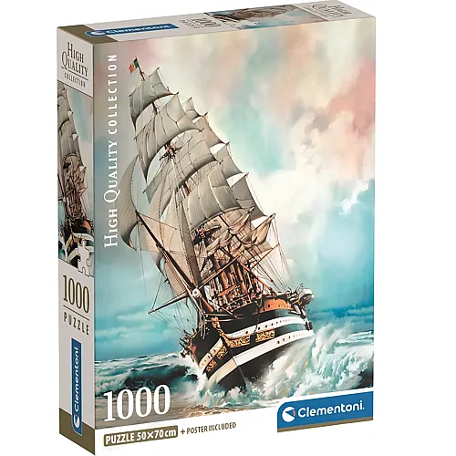 Clementoni Puzzle 1000 Teile Amerigo Vespucci