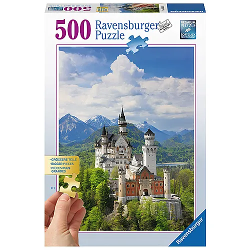 Ravensburger Puzzle Mrchenhaftes Schloss Neuschwanstein (500Teile)