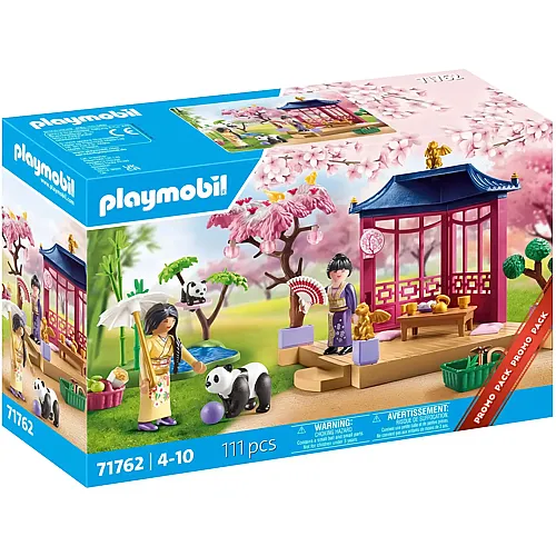Asiatischer Garten mit Pandaf�tterung 71762