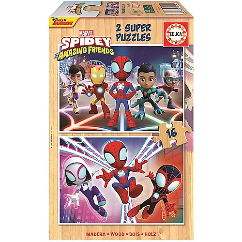Educa Puzzle Disney Spidey - 16 Teile