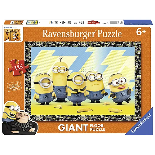 Ravensburger Puzzle Giant Floor Minions - 125 Teile