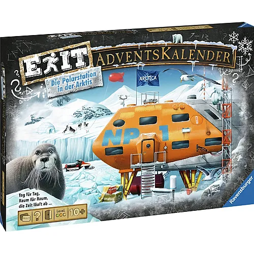 Ravensburger Exit Room Adventskalender Die Polarstation in der Arktis