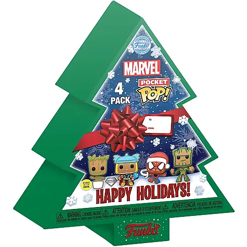 Funko Pocket Pop! Groot - Tree Holiday Box