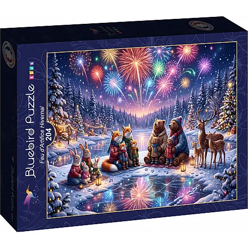 Feux d'artifice d'hiver - 204 pi�ces