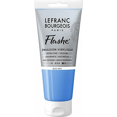 Lefranc Bourgeois Lfb Flashe Acryl 80ml Tube K�nigsblau