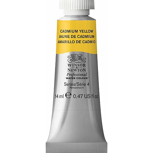 Winsor & Newton W&n Prof. Water Colour 14ml Tube Kadmiumgelfb