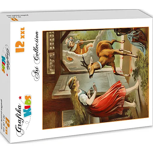 Grafika Puzzle Art Collection Carl Offterdinger Grafika Kids Br�derchen und Schwesterchen - 12 Teile