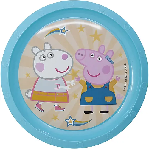 Stor Peppa Pig Kinderteller - � 20 cm