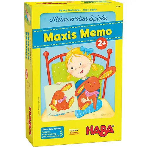 HABA Meine ersten Spiele  Maxis Memo