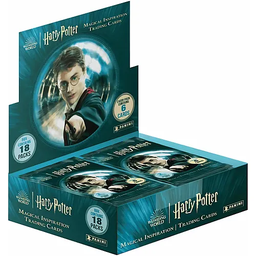 Panini Harry Potter - Magical Inspiration Trading Cards (Box mit 18 Packs)