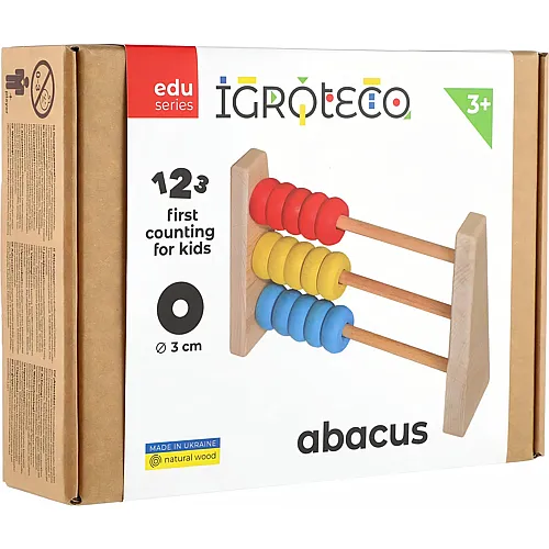 Creatif Wood Boulier EN Bois 3x5
