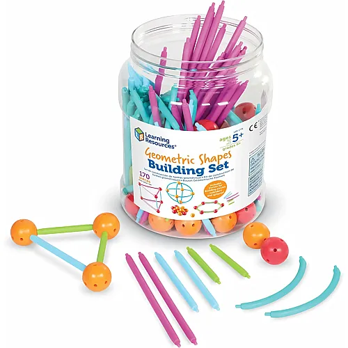 Learning Resources Bauset Geometrische Formen - 170 Teile