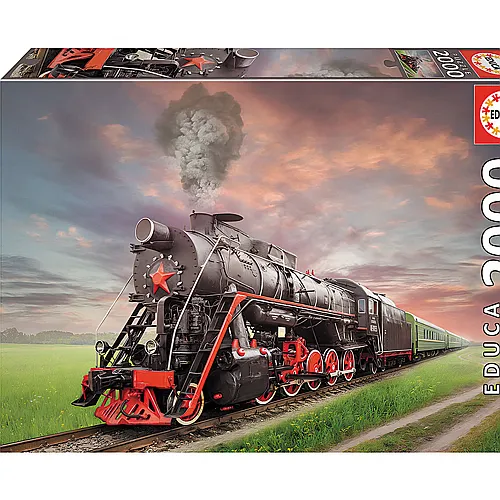 Educa Puzzle Dampf-Lokomotive (2000Teile)