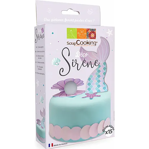 ScrapCooking Kit Deco Azyme Sirene