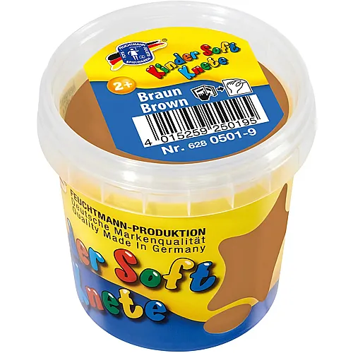 Feuchtmann Kinderknete Braun - 150 g