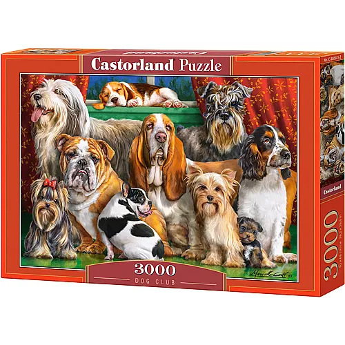 Castorland Puzzle Dog Club (3000Teile)