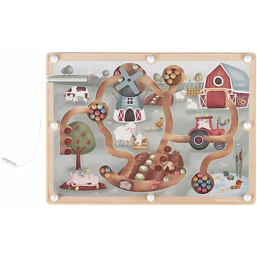 Little Dutch Magnetisches Labyrinth Little Farm FSC