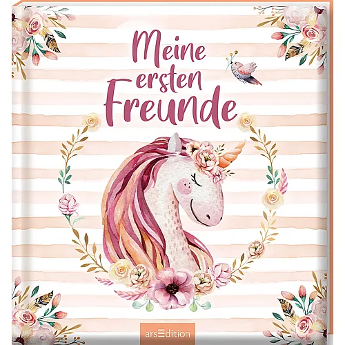Meine ersten Freunde Einh�rner Aquarell-Optik