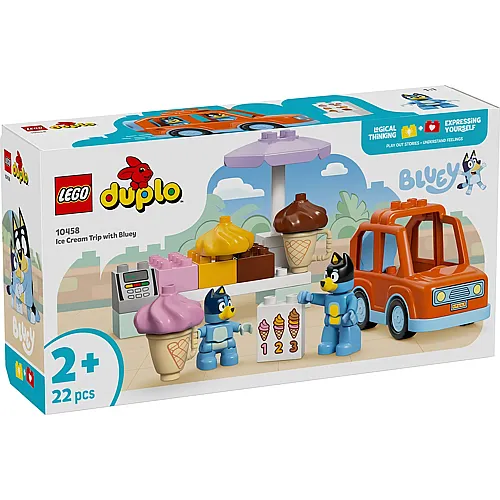 LEGO DUPLO Ausflug zur Eisdiele mit Bluey (10458)