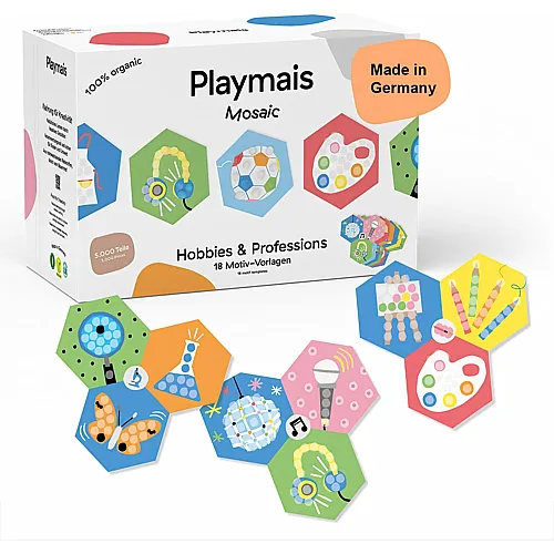 PlayMais Mosaik-Bastelset f�r Hobbys und Berufe � 5000 Teile.