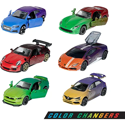 Majorette Color Changers Fahrzeug - 1:64