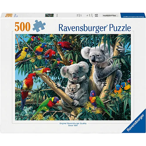 Ravensburger Puzzle Koalas im Baum (500Teile)