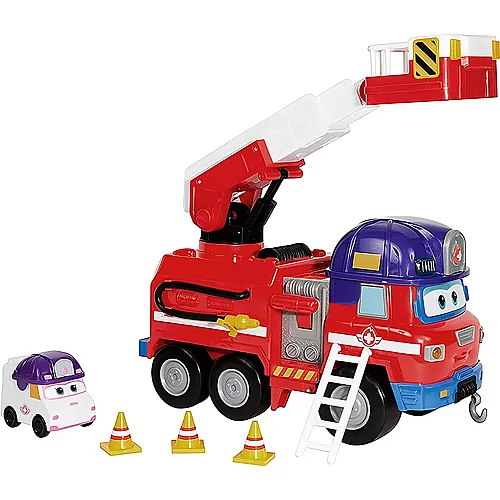 Alpha Toys Super Wings Feuerwehrauto Rescue Riders & Zoey