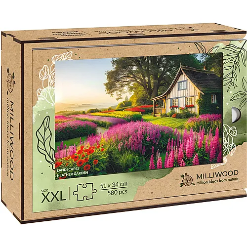 Milliwood Puzzle Landscapes Heather Garden - 580 Teile