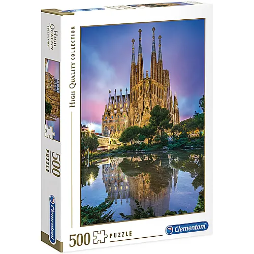 Clementoni Puzzle High Quality Collection Sagrada Familia Barcelona (500Teile)