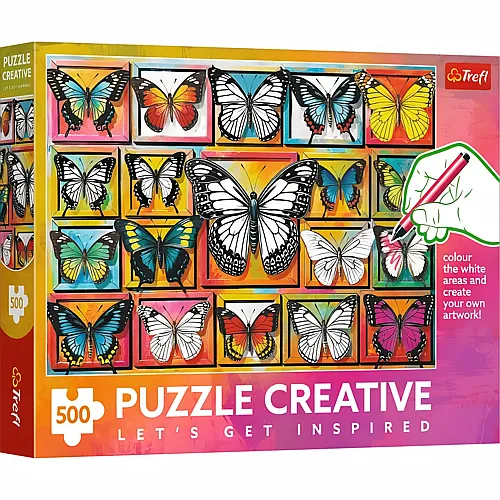 Trefl Collection de papillons - 500 pi�ces