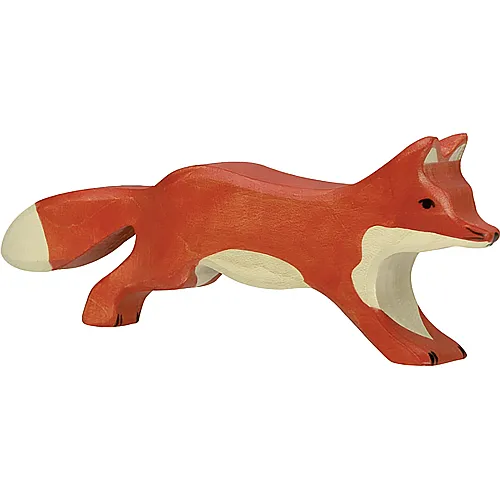 Holztiger Fuchs, laufend
