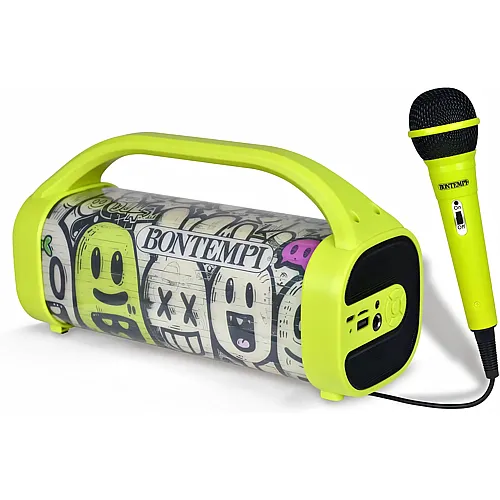 Bontempi Wireless Lautsprecher mit Mikrofon 80W