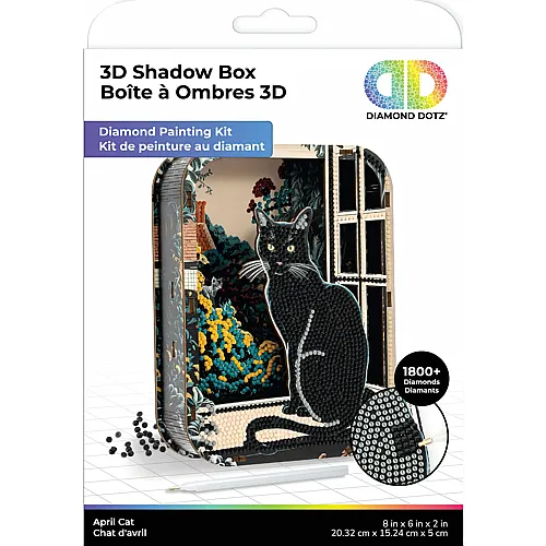 Diamond Dotz Diamond Painting Box Katze