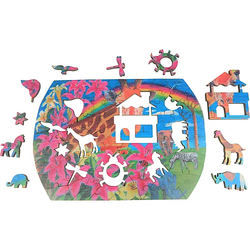 The Wild Puzzle Ein sch�ner Unterschlupf - 83 Teile