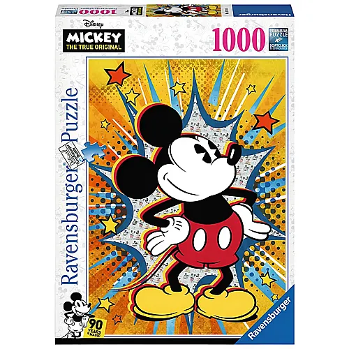 Ravensburger Puzzle Mickey Mouse Retro Mickey (1000Teile)
