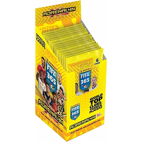 Panini Adrenalyn XL FIFA 365 2026 Trading Cards - Box mit 24 Packs