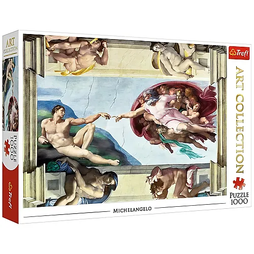 Trefl Puzzle Art Collection Die Erschaffung Adams, Michelangelo (1000Teile)