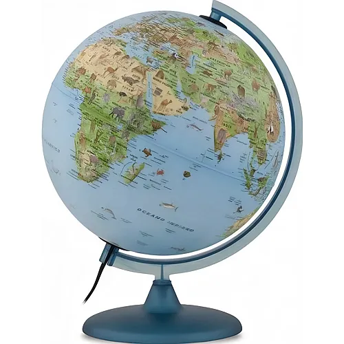 Tecnodidattica Globe Lumineux Safari 25cm (FR)