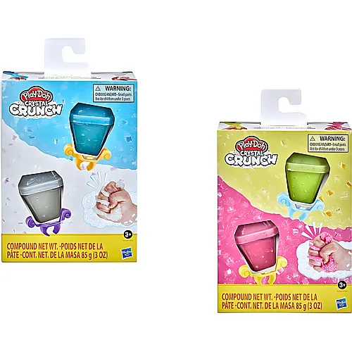 Play-Doh Crystal Crunch Knisterjuwelen 2er-Pack