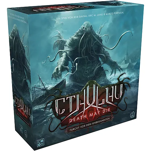 CMON Cthulhu: Death May Die � Furcht vor dem Unbekannten Grundspiel - Deutsch