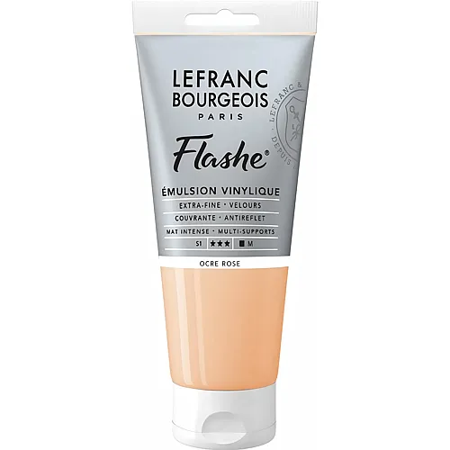 Lefranc Bourgeois Lfb Flashe Acryl 80ml Tube Pinker Ocker
