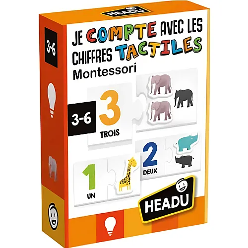 Headu Montessori Je compte avec les chiffres