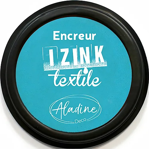 Textilstempelkissen Pastelt�rkis
