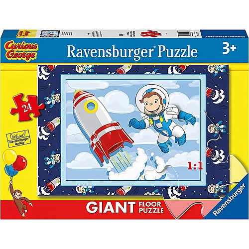 Ravensburger Puzzle Carious George - 24 Teile