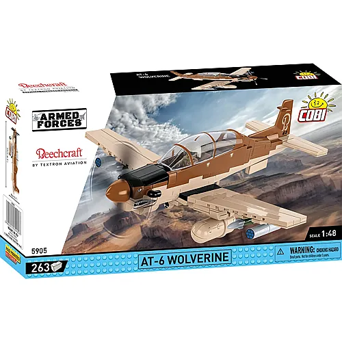 COBI Armed Forces AT-6 Wolverine Beech Aircraft Corp. 5905