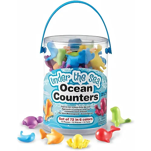 Spielfiguren Ozeanfreunde 72Teile