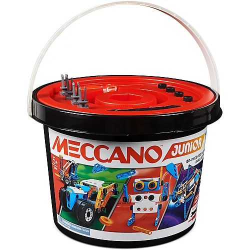 Meccano Junior Eimer - 150 Teile
