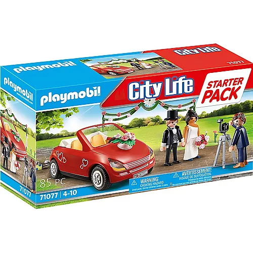 PLAYMOBIL City Life Starter Pack Hochzeit (71077)