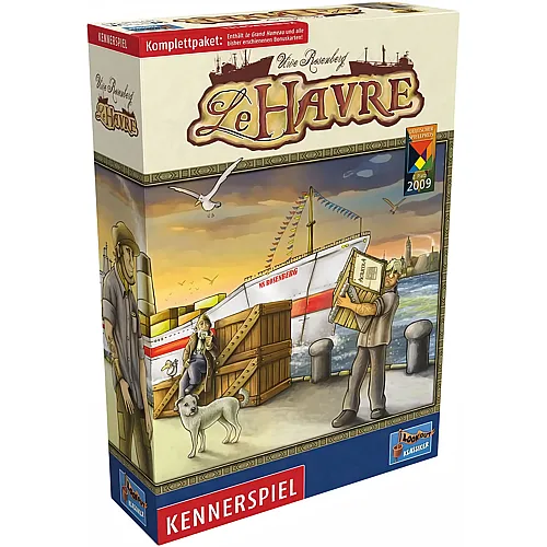 Lookout Games Lookout, Le Havre| Kennerspiel, Brettspiel, 1-5 Spieler, Ab 12+ Jahren, 100-200 Minuten, Deutsch, Mehrfarbig, Bunt